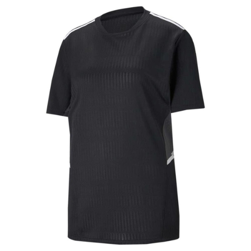 Classic Black Soccer Jersey Clean, Minimalist Design