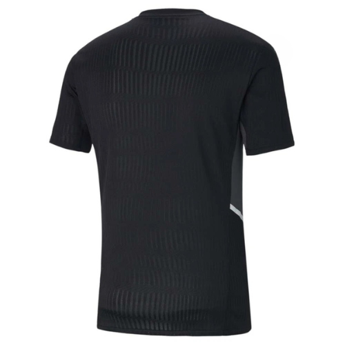 Classic Black Soccer Jersey Clean, Minimalist Design